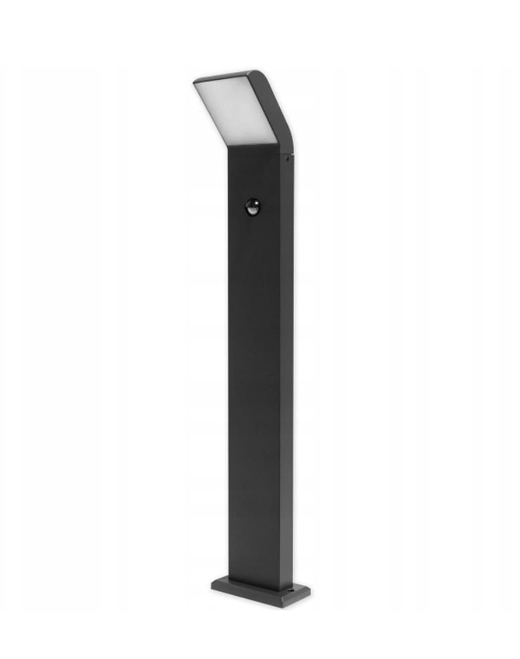 Clark LED H80 lampa stojąca ogrodowa słupek z czujnikiem ruchu grafitowa