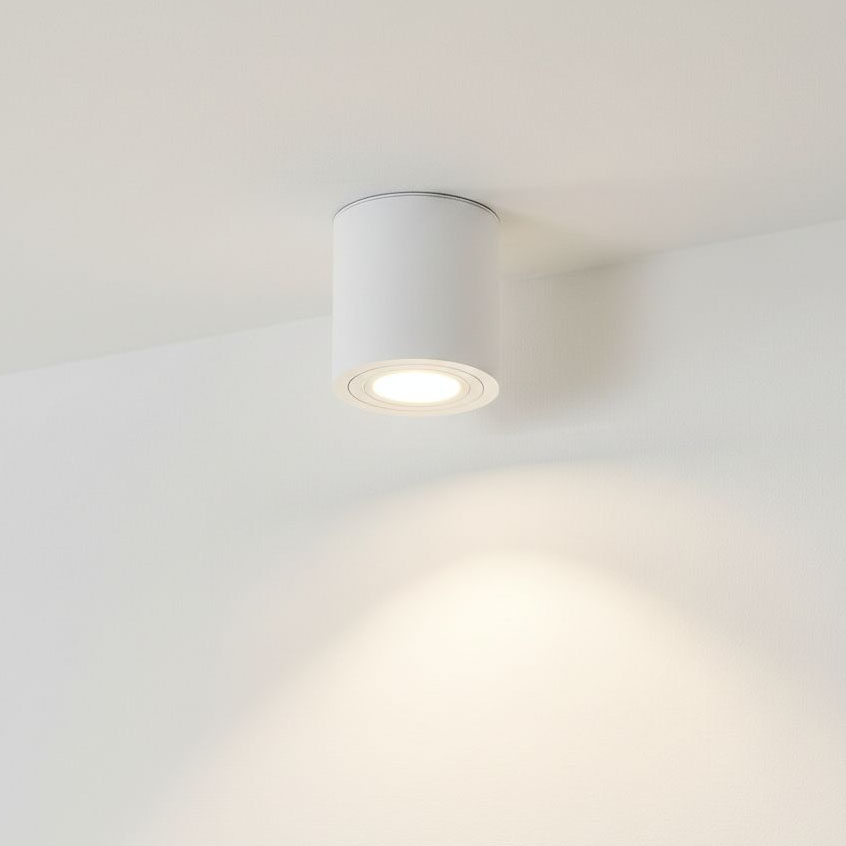 Aqua 2 IP54 lampa sufitowa tuba biała do łazienki