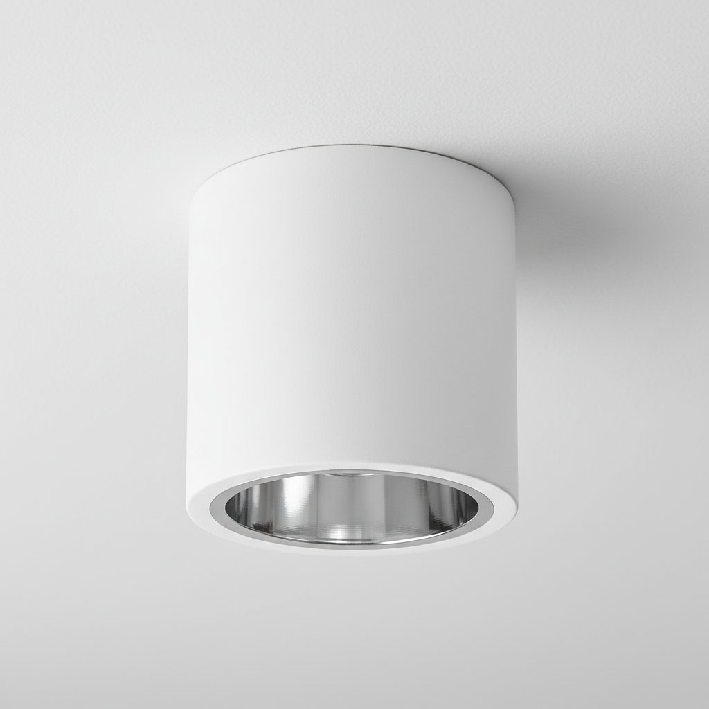 Jupiter 17 lampa sufitowa natynkowa tuba 1xE27 biała