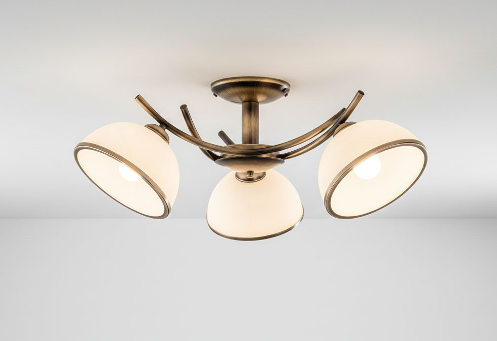 Altea lampa sufitowa 3-punktowa patyna O2233 W3 PAT