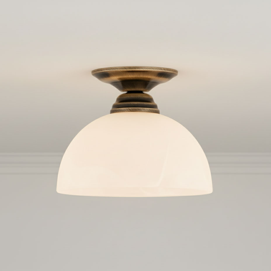 Frella lampa sufitowa 1xE27 patyna O3460 P1 PAT